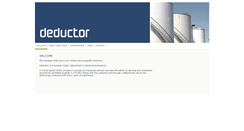 Desktop Screenshot of deductor.dk